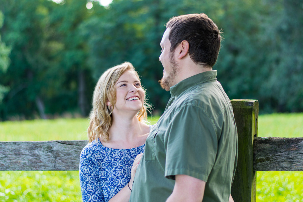 Kelly and Tyler - Professional Engagement Portrait by Chris Corrao