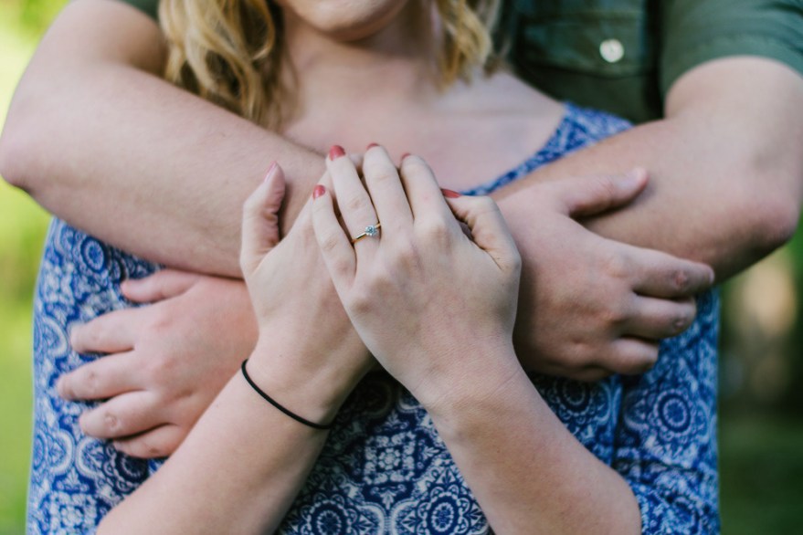 Kelly and Tyler - Professional Engagement Portrait by Chris Corrao