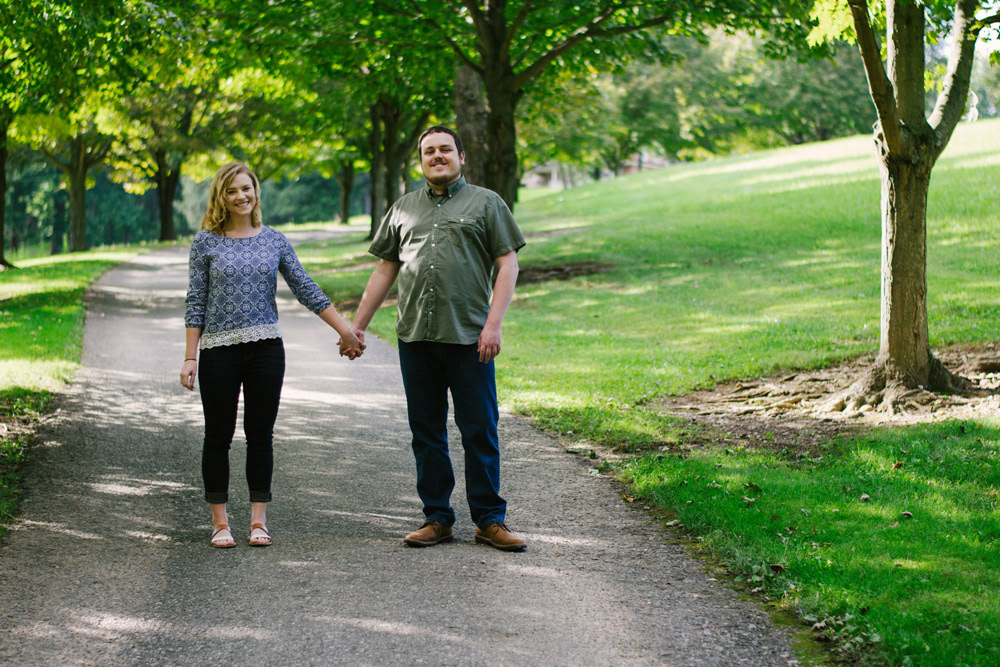 Kelly and Tyler - Professional Engagement Portrait by Chris Corrao