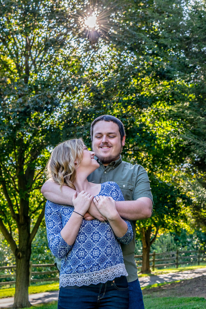 Kelly and Tyler - Professional Engagement Portrait by Chris Corrao