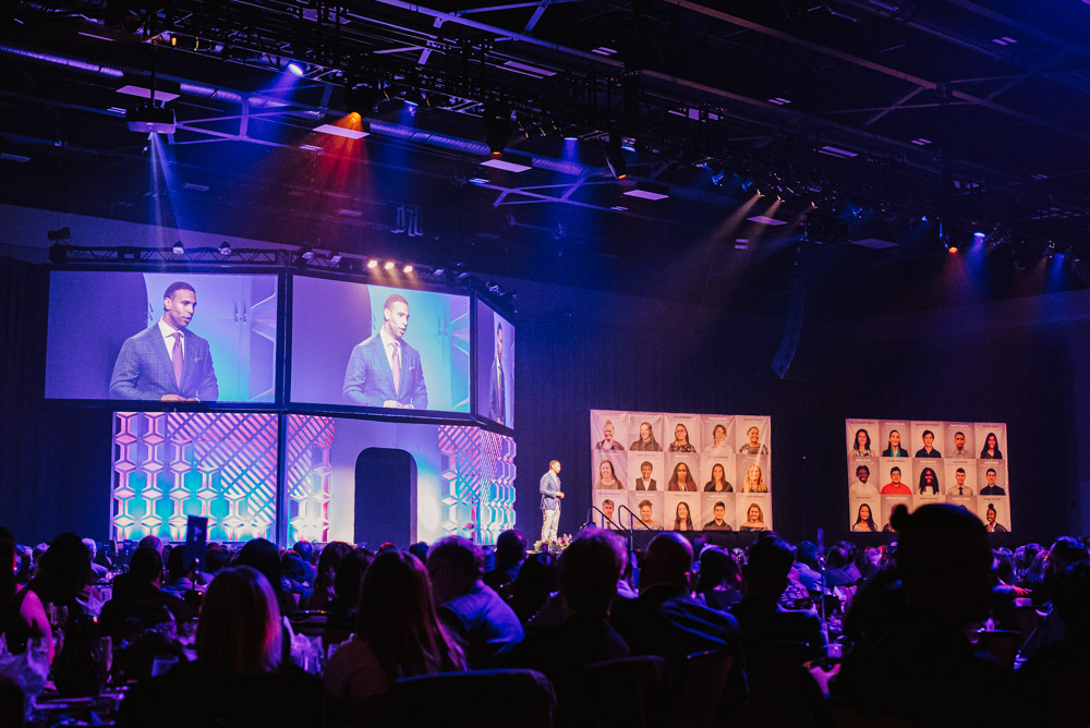 Magic Johnson at Lancaster Marriott for Atollo Prep by Chris Corrao