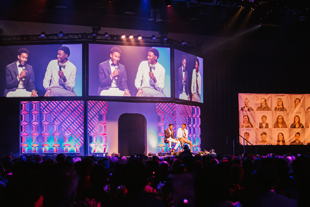 Magic Johnson at Lancaster Marriott for Atollo Prep by Chris Corrao