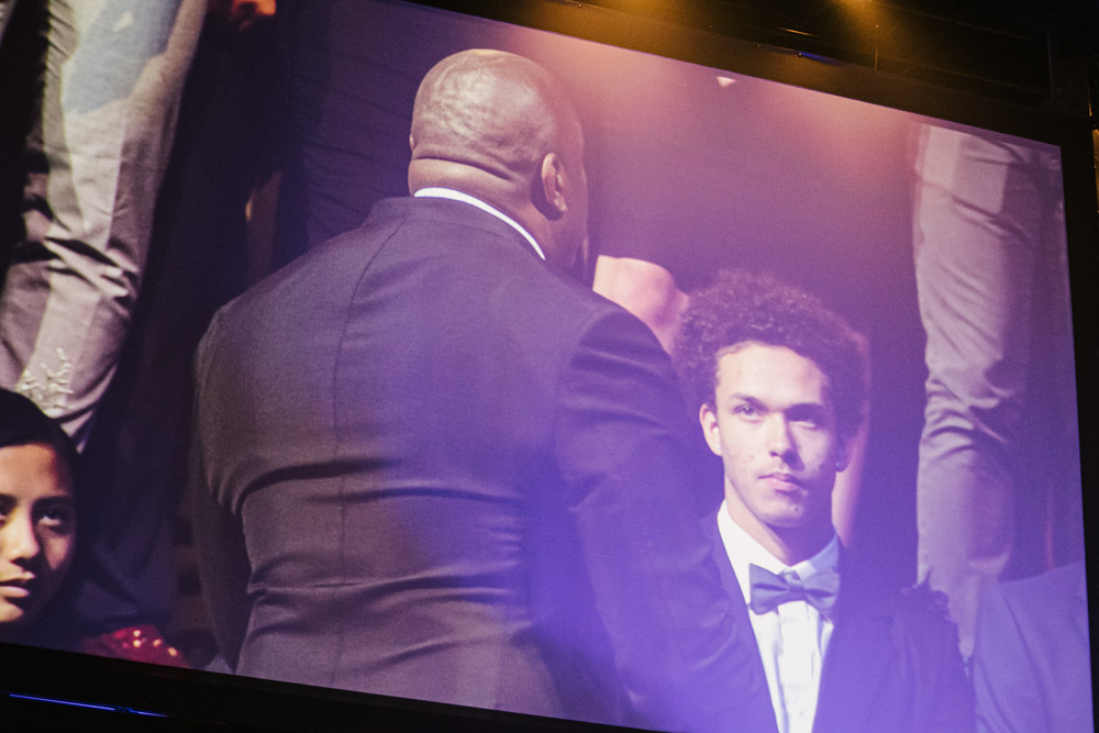 Magic Johnson at Lancaster Marriott for Atollo Prep by Chris Corrao