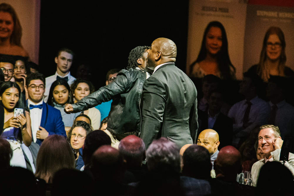 Magic Johnson at Lancaster Marriott for Atollo Prep by Chris Corrao
